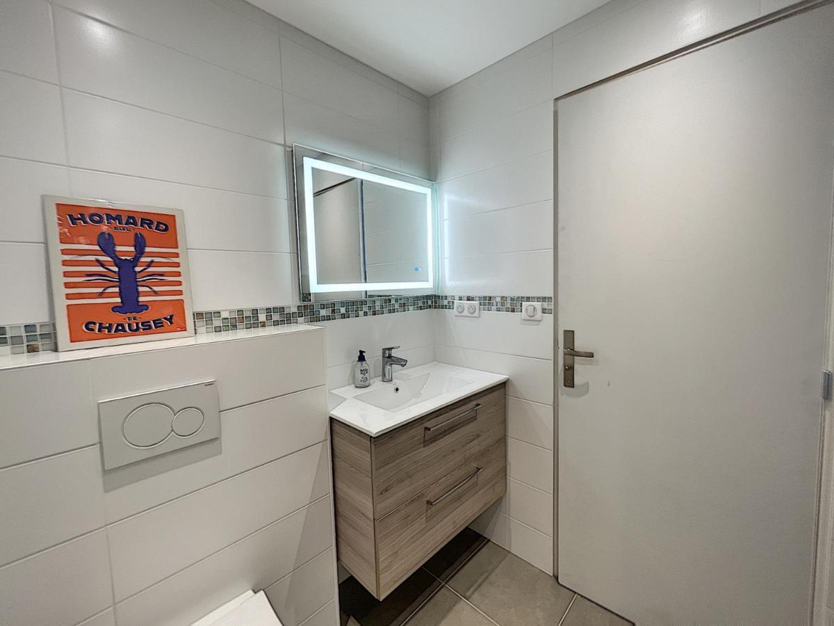 Charmant T2 En Front De Mer, 4 Pers., Ascenseur, Garage, Wi-Fi - Fr-1-361-383 Granville Exteriör bild