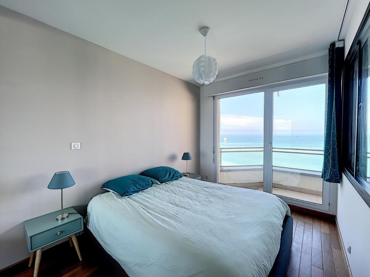 Charmant T2 En Front De Mer, 4 Pers., Ascenseur, Garage, Wi-Fi - Fr-1-361-383 Granville Exteriör bild