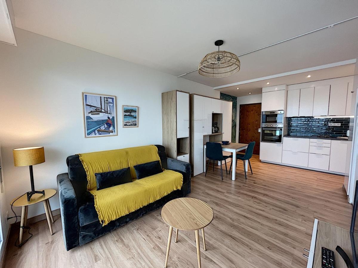 Charmant T2 En Front De Mer, 4 Pers., Ascenseur, Garage, Wi-Fi - Fr-1-361-383 Granville Exteriör bild