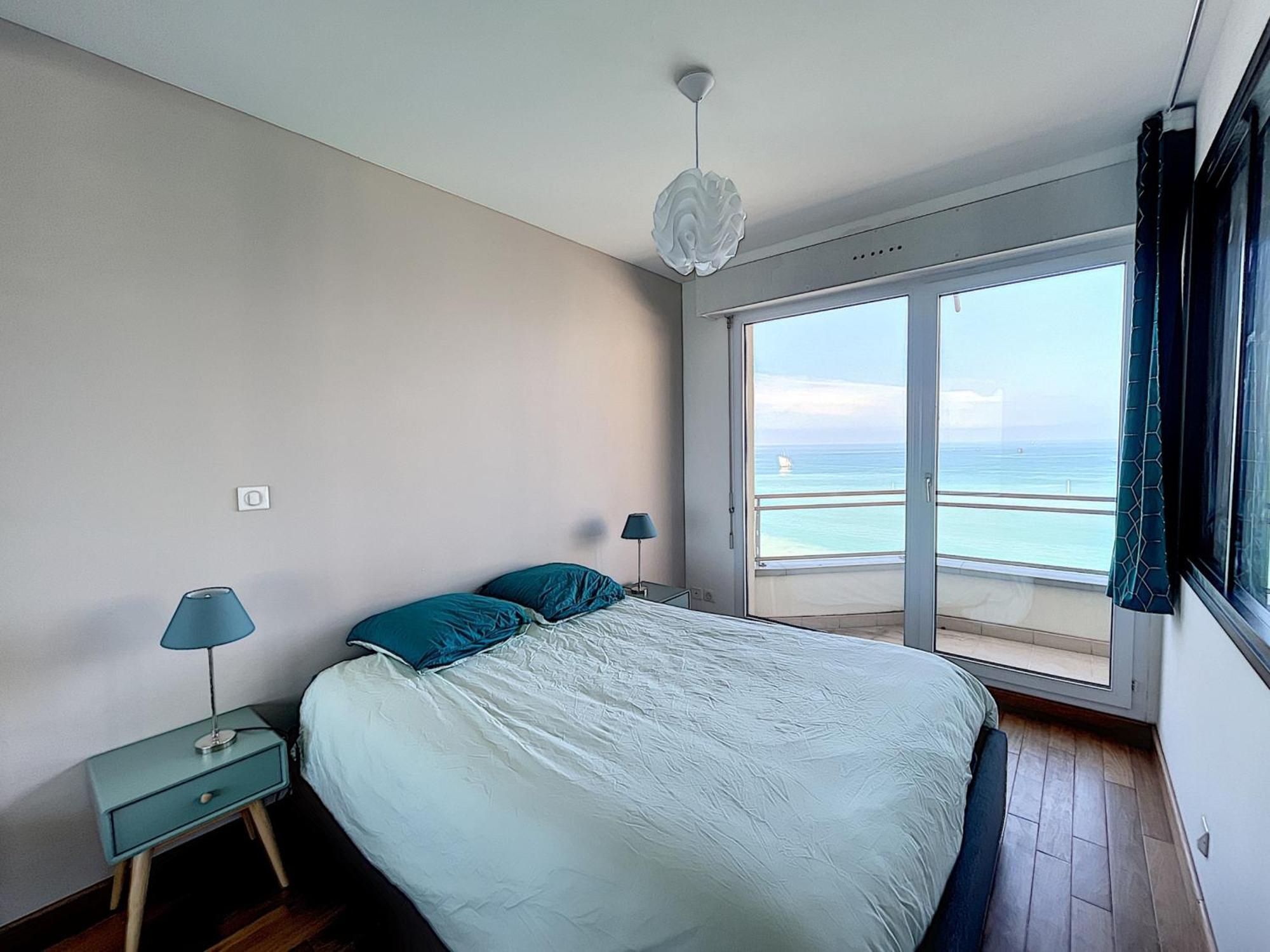 Charmant T2 En Front De Mer, 4 Pers., Ascenseur, Garage, Wi-Fi - Fr-1-361-383 Granville Exteriör bild